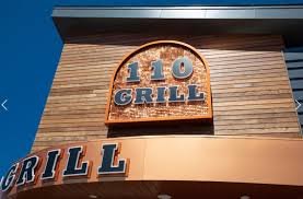 110 Grill Menu with Prices