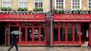 Cafe Rouge Menu with Prices