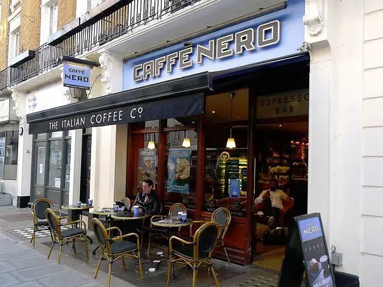 Caffe Nero Menu with Prices