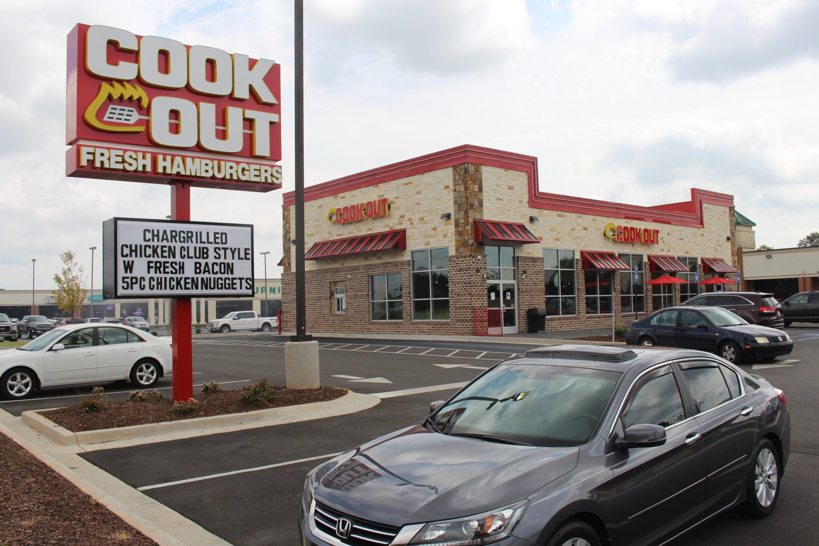 Cookout Menu with Prices