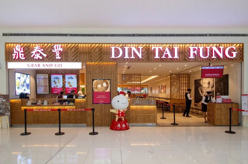 Din Tai Fung Menu with Prices