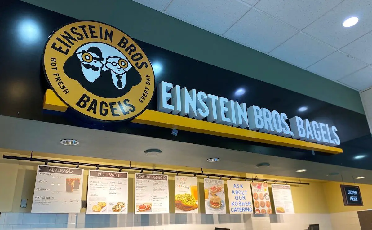 Einstein Bros Bagels Menu with Prices