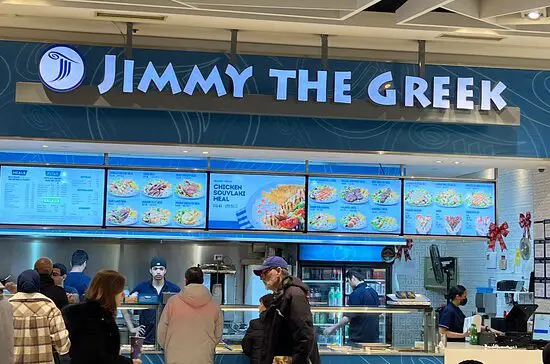 Jimmy the Greek Menu with Prices