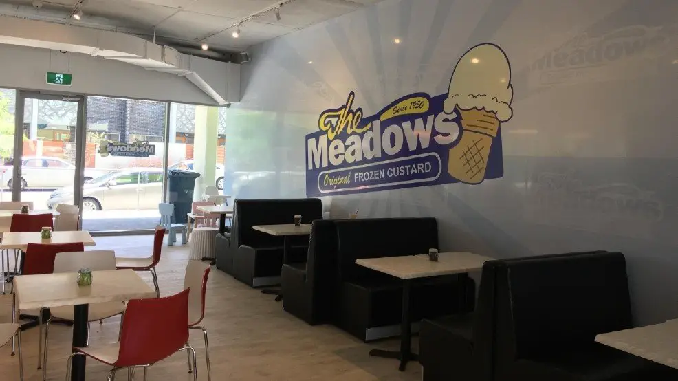 Meadows Frozen Custard Menu with Prices