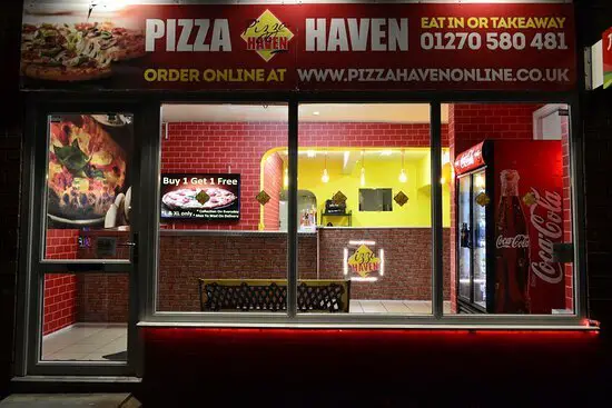 Pizza Haven Menu with Prices