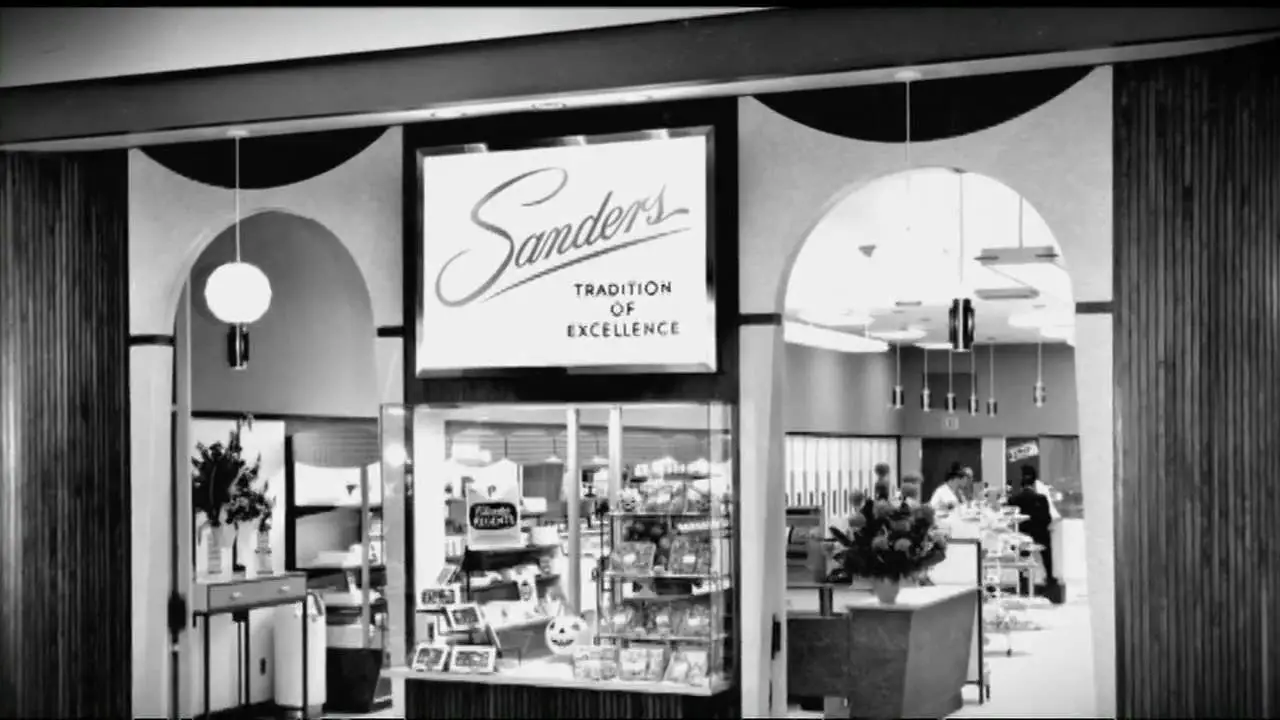 Sanders Confectionery Menu with Prices