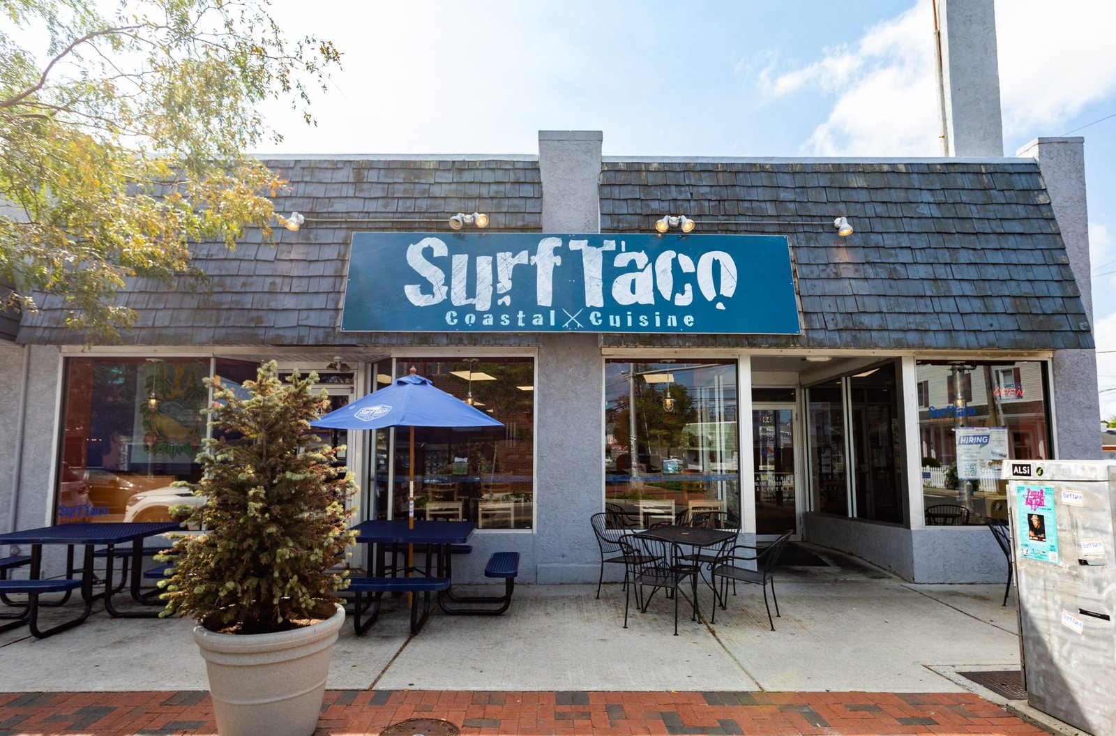 Surf Taco Menu with Prices