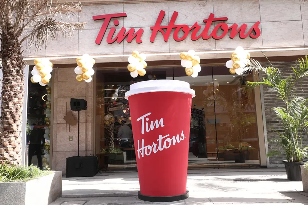 Tim Hortons Menu with Prices in Montreal Canada